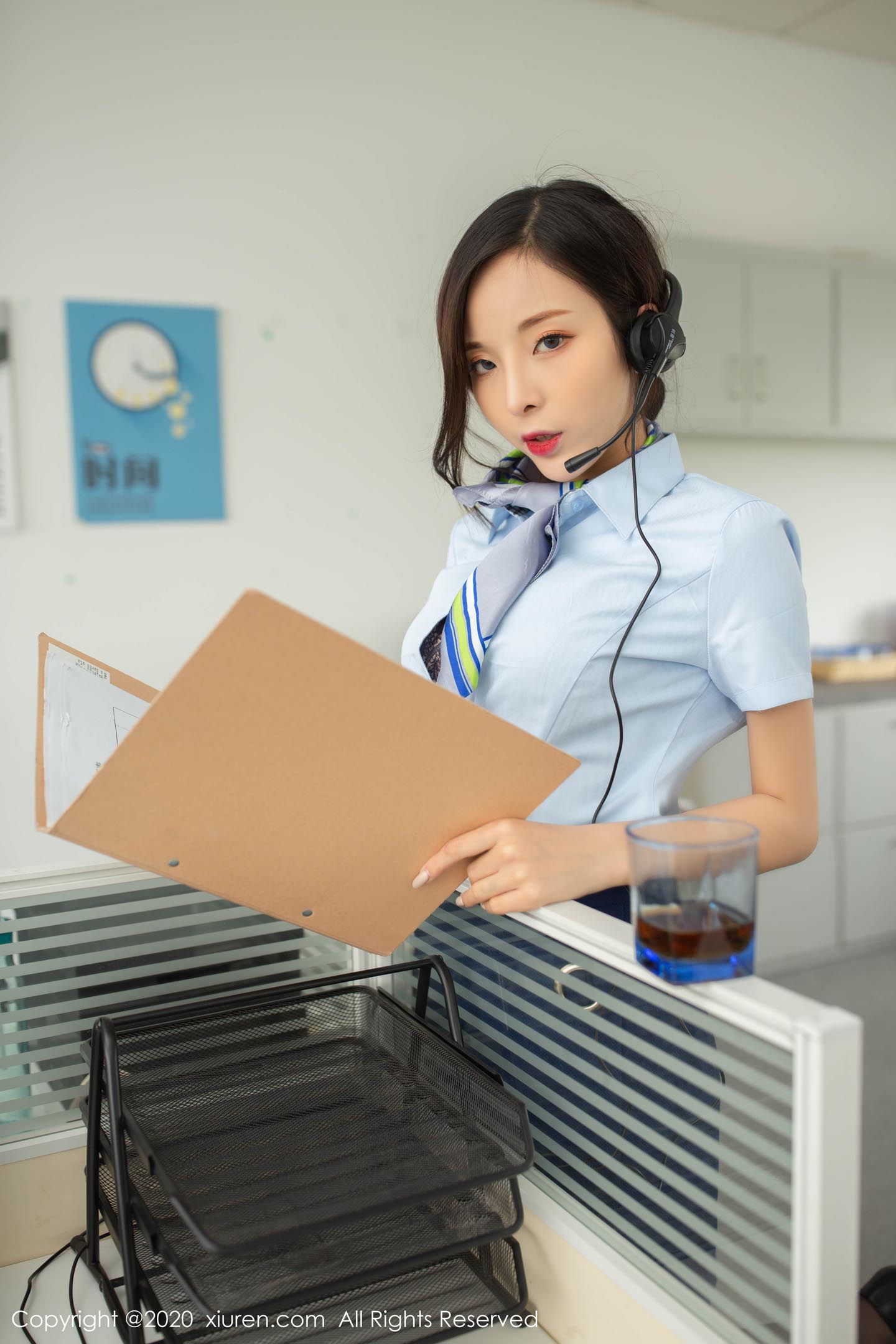 2020.05.18No.2257陈小喵客服主题写真插图7